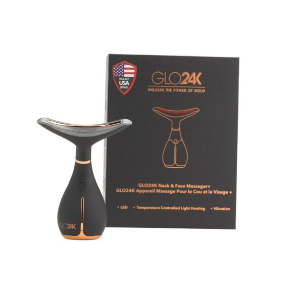 GLO24K Black Led Thermal Skin Rejuvenation Device For Face And Neck - Picture 1 of 1